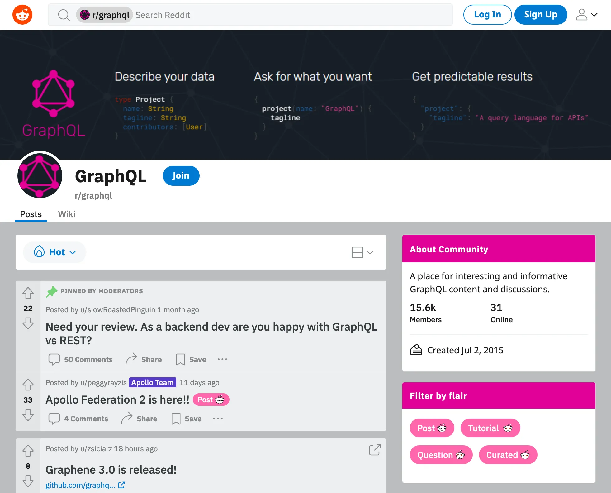 Accediendo a Reddit desde un navegador de escritorio Accediendo a Reddit desde un navegador de escritorio