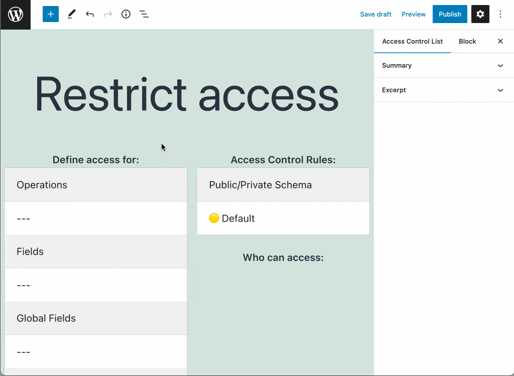 Creando una Lista de Control de Acceso Creando una Lista de Control de Acceso