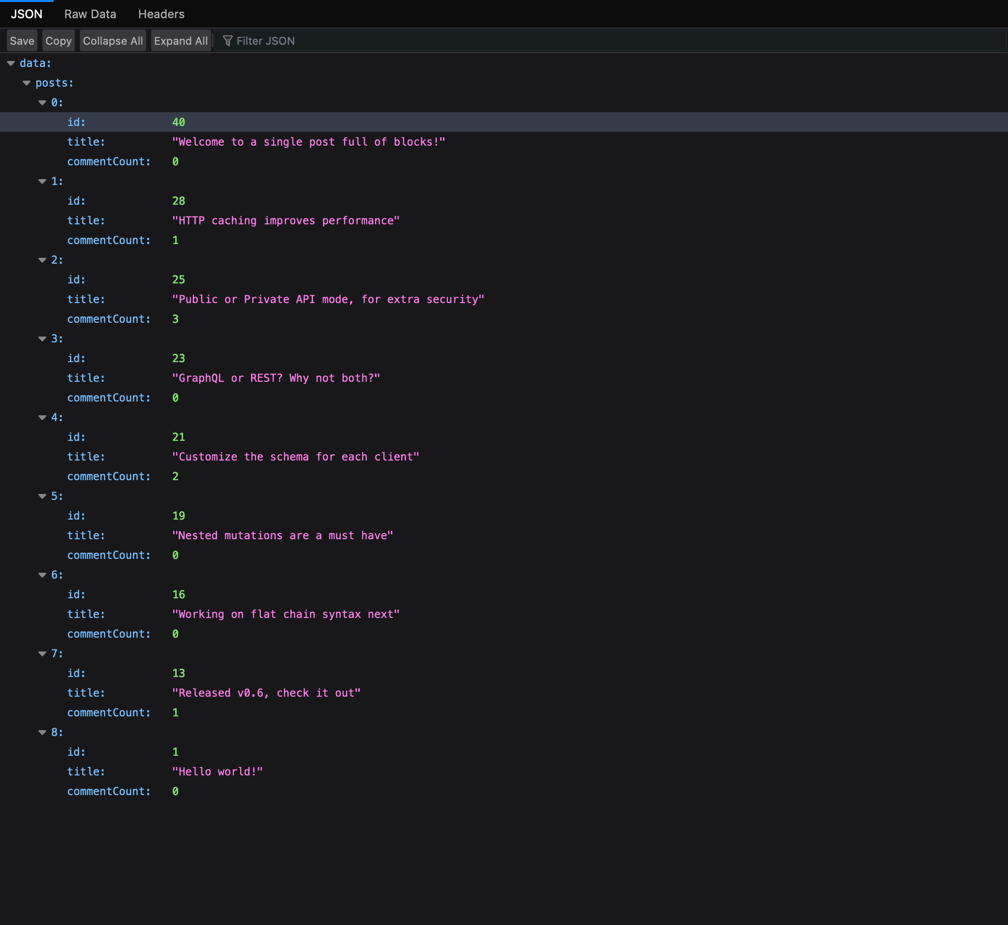 Ejecutando una persisted query en el navegador